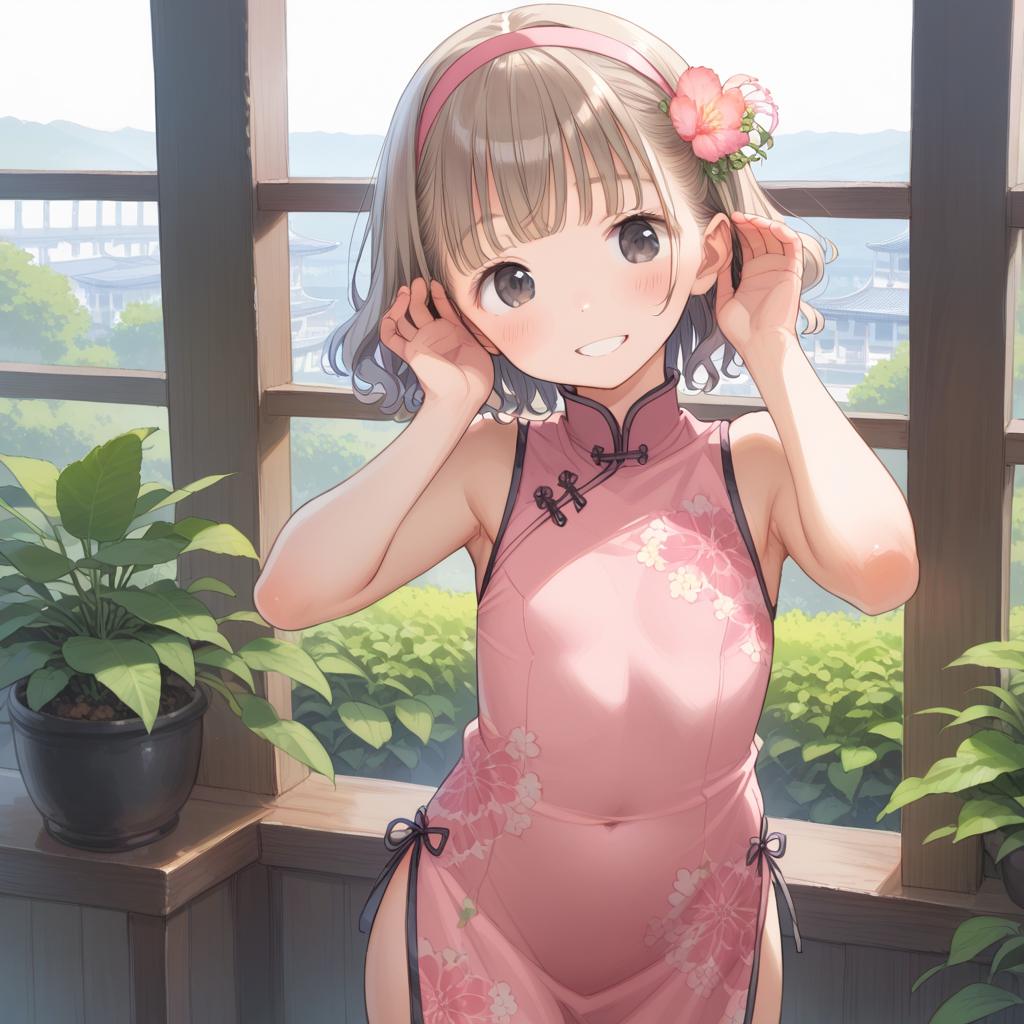 なずなのチャイナドレス