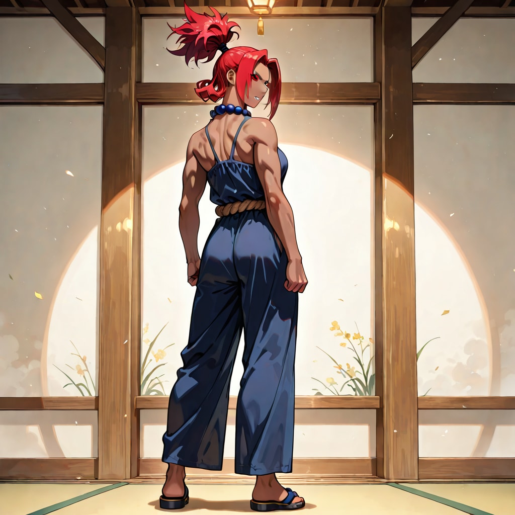 豪鬼っぽい女性①