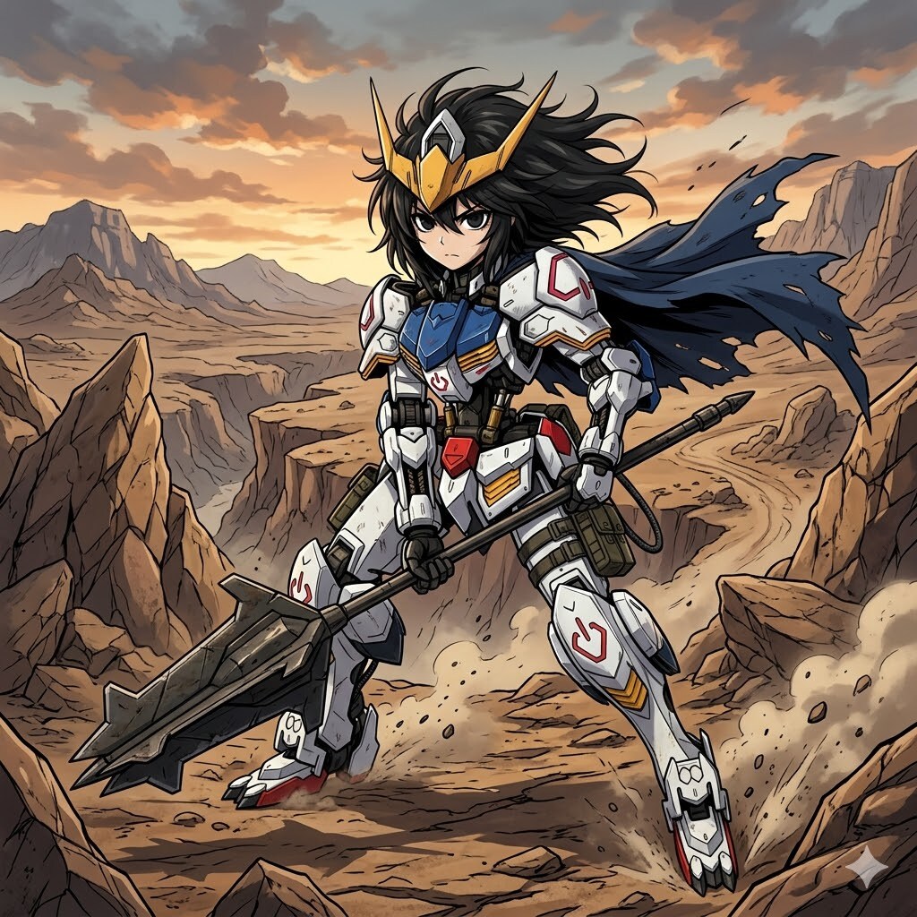 ガンダムバルバドス少女 | の人気AIイラスト・グラビア