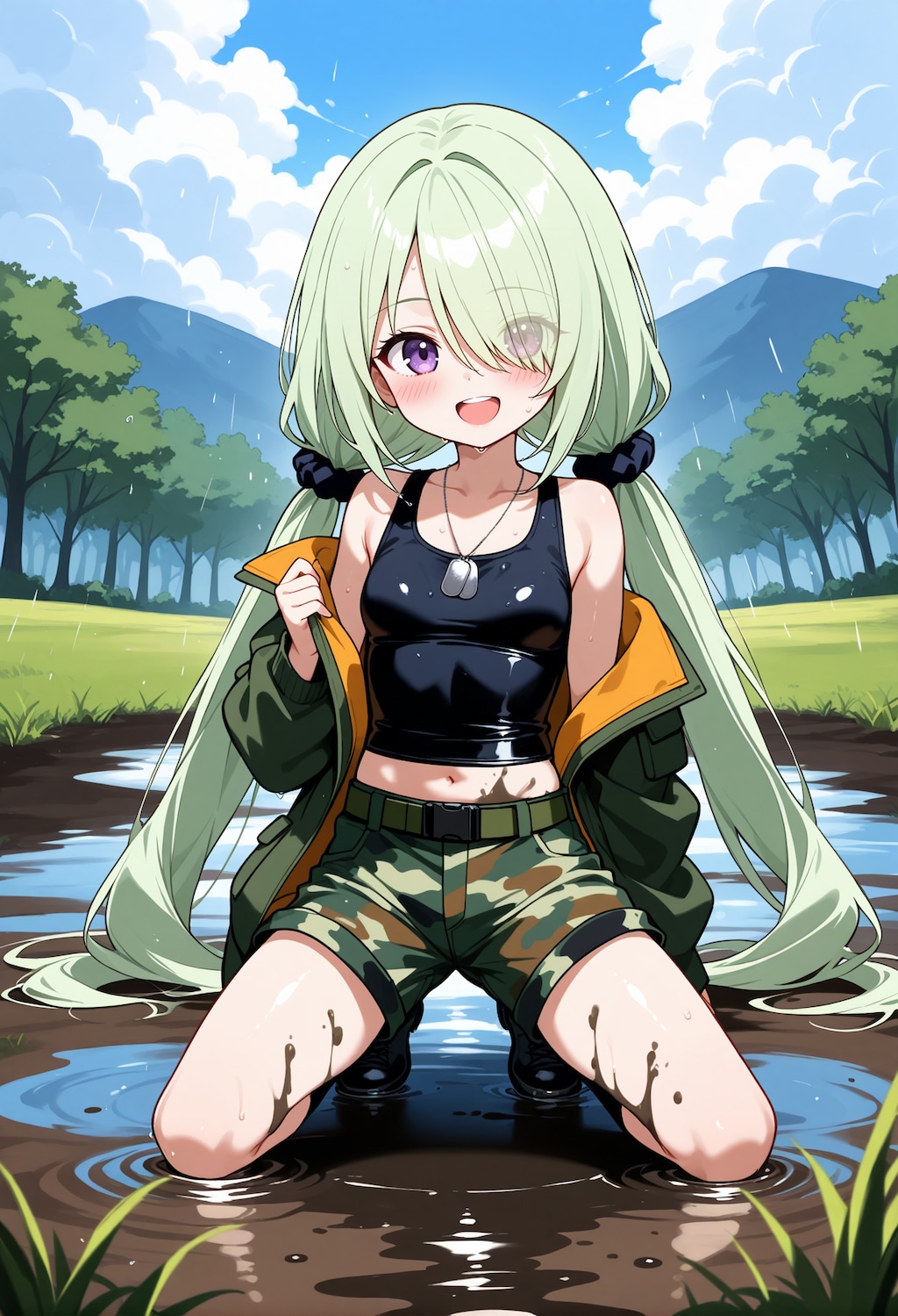 【今日の腹筋】悪天候訓練