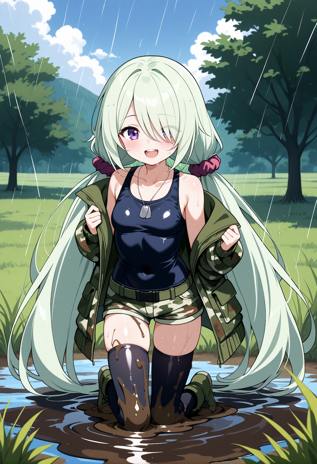 【今日の腹筋】悪天候訓練