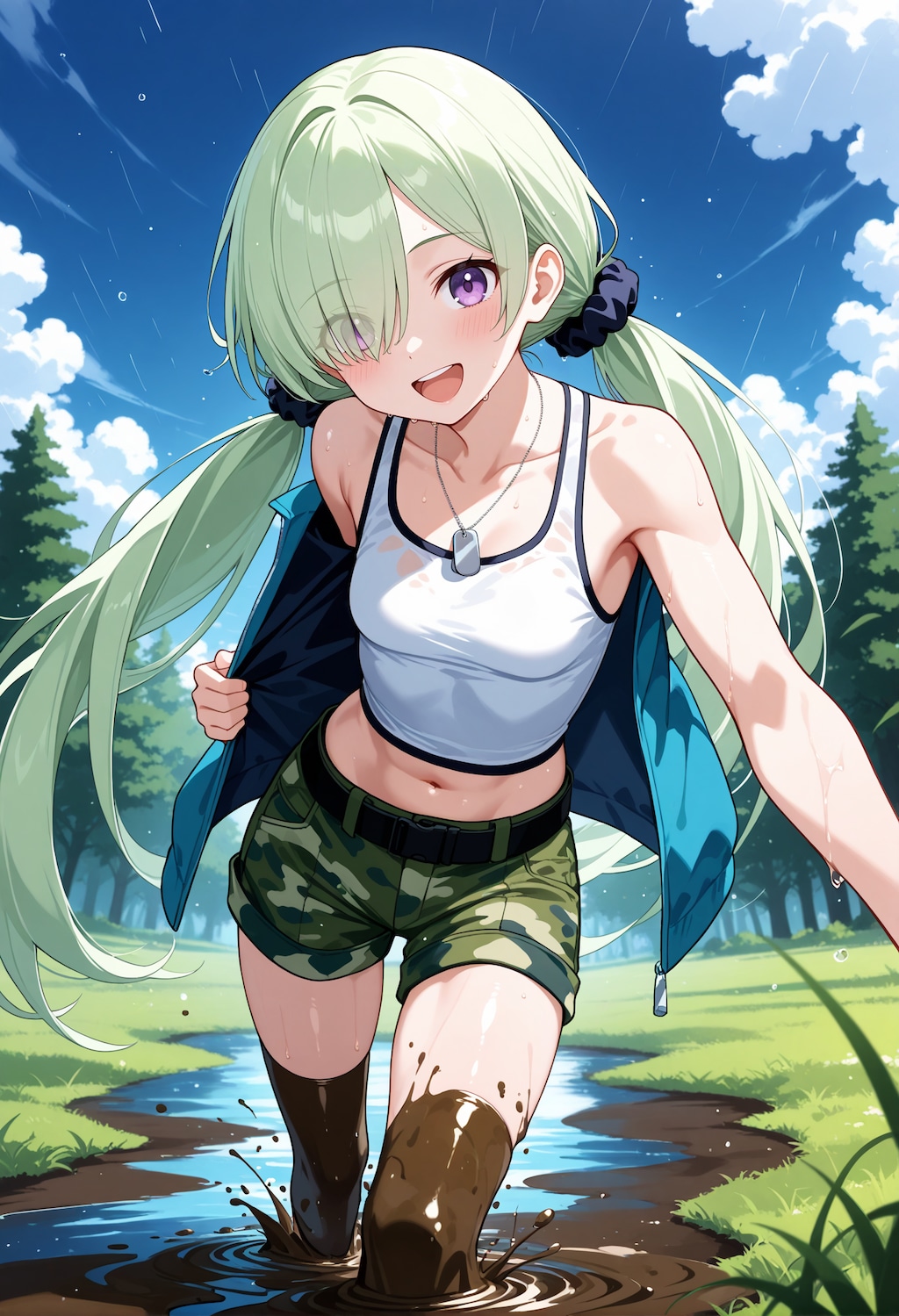 【今日の腹筋】悪天候訓練