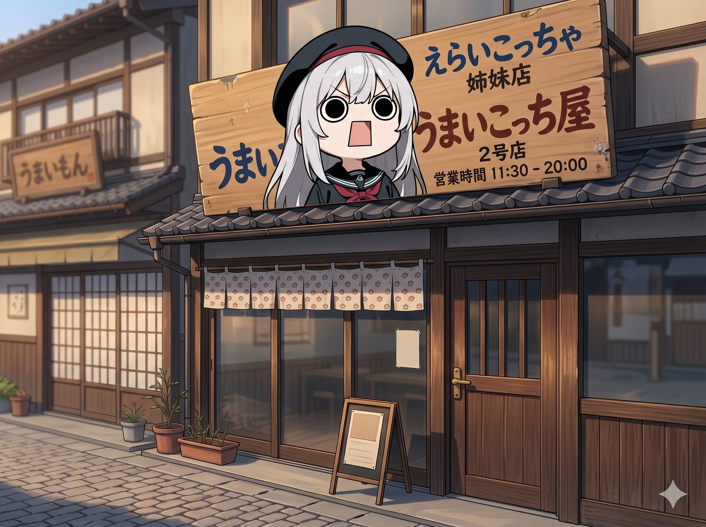 姉妹店の看板娘えらいこっちゃ嬢 | の人気AIイラスト・グラビア