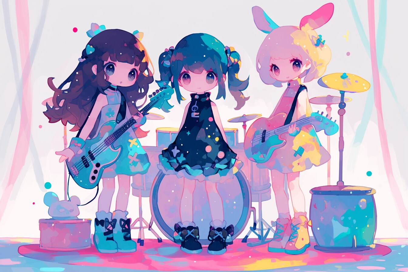 ガールズバンド🎸