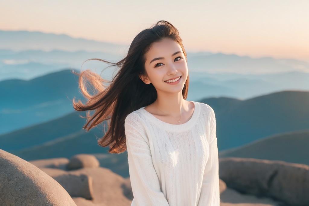 美少女図鑑1192　ネムルト山　トルコ