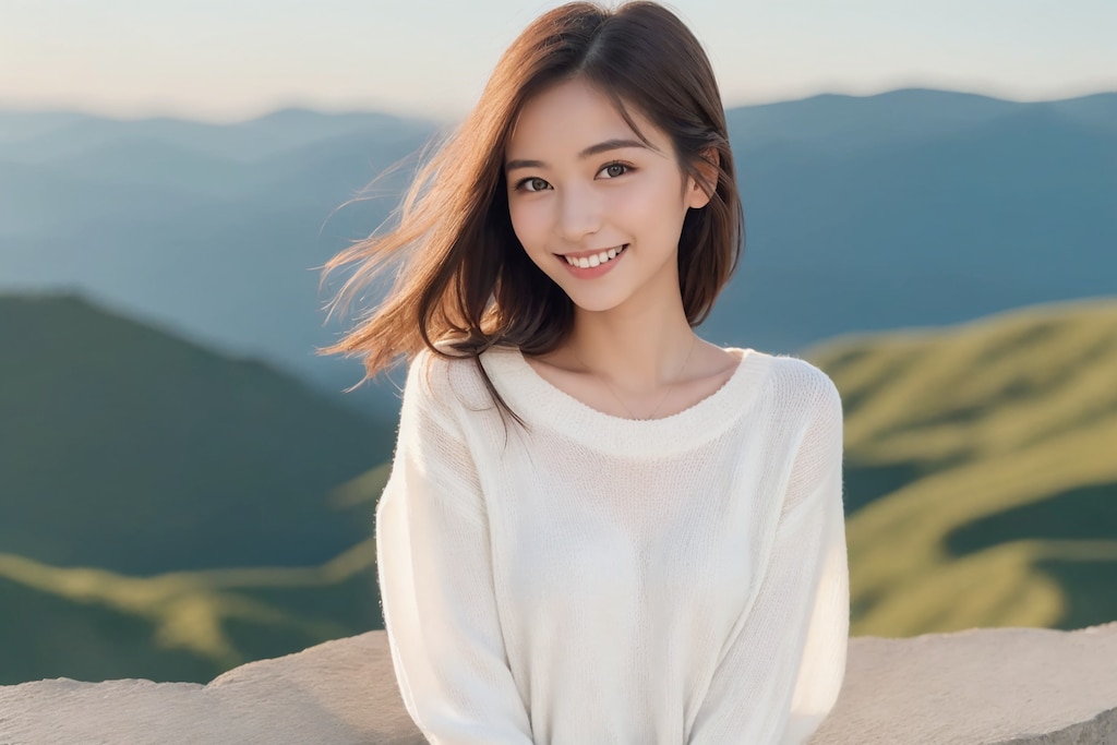 美少女図鑑1192　ネムルト山　トルコ