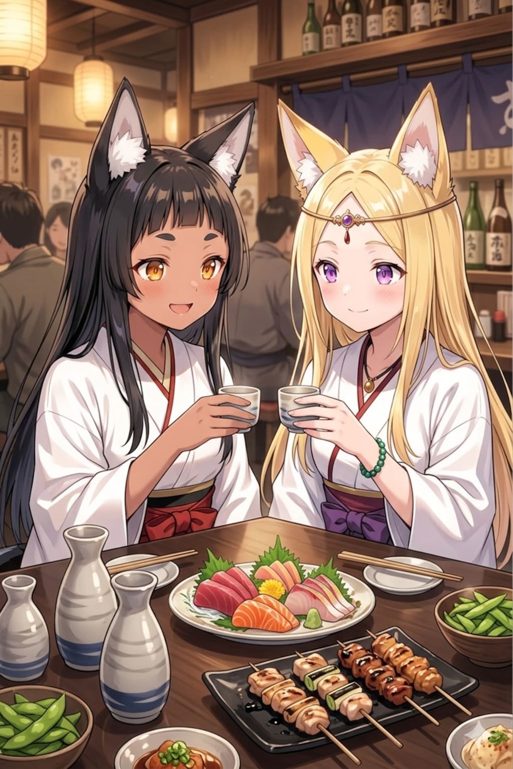 居酒屋で呑む