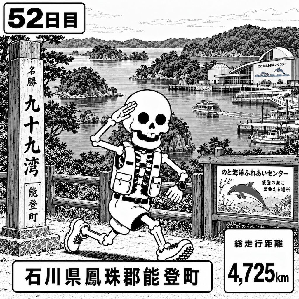 石川県能登町に到着