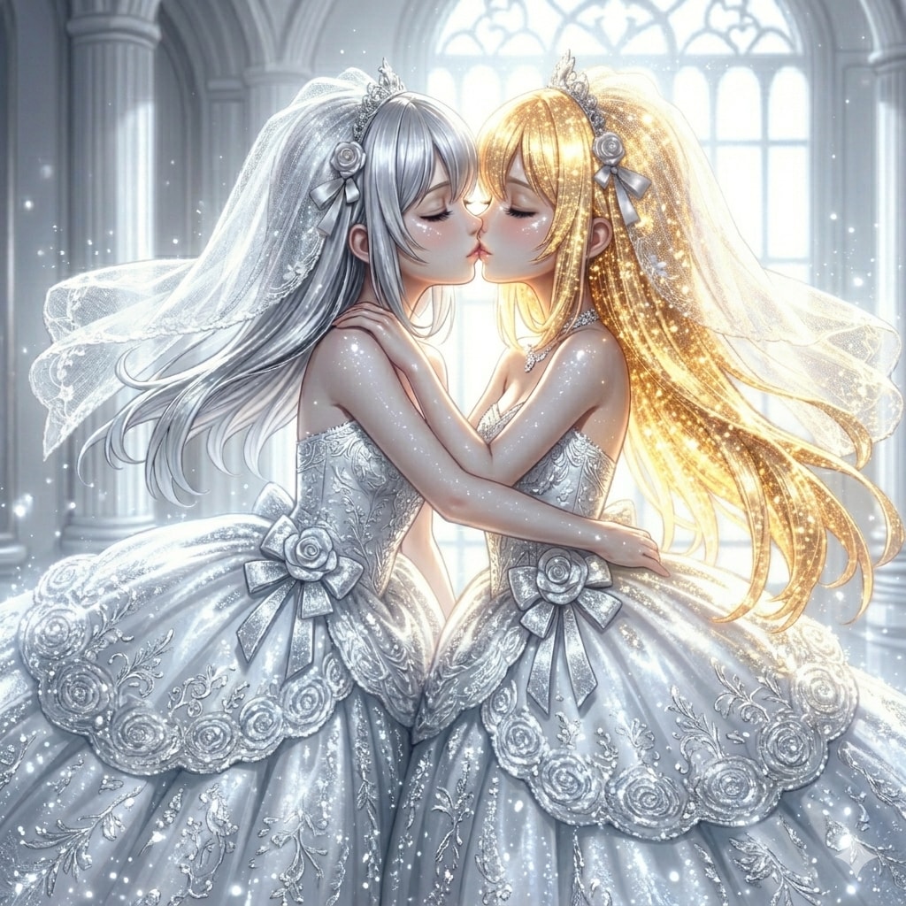 少し加工しました　こんな結婚式も美しい