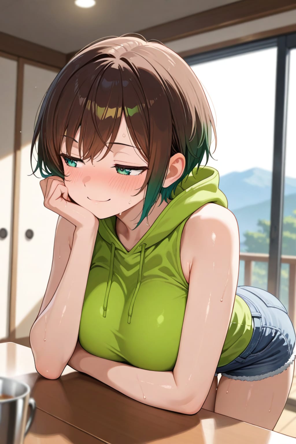 落ち着かないボーイッシュ