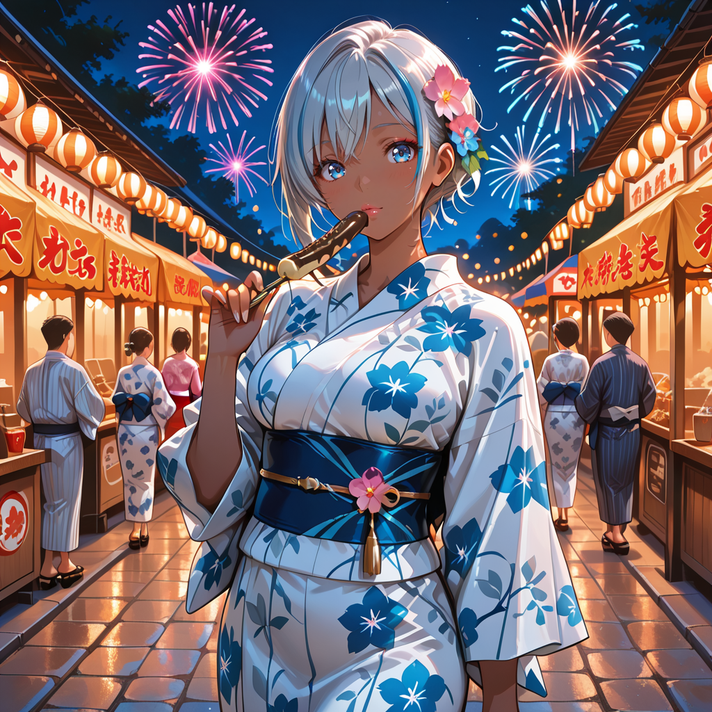 花火よりチョコバナナ