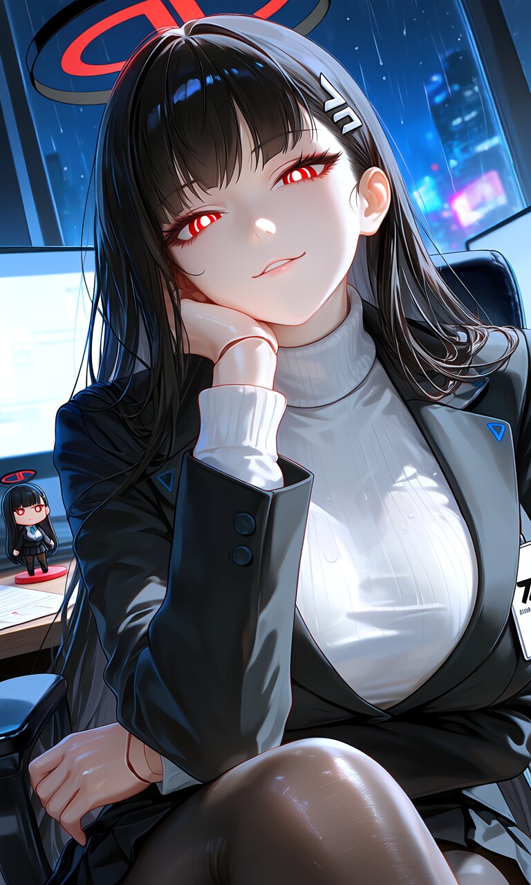 調月 リオ ブルーアーカイブ アクリルドールフィギュア