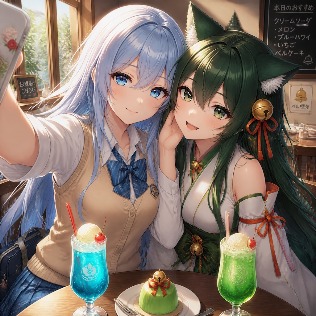 kamenashi家の霜月澄華さんと一緒にハイチーズ！（１）翠鈴　GPTimages2.0