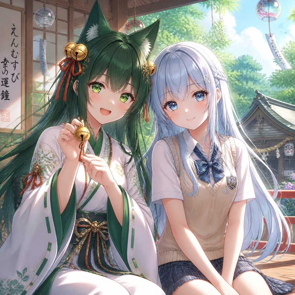kamenashi家の霜月澄華さんと一緒にハイチーズ！（１）翠鈴　GPTimages2.0