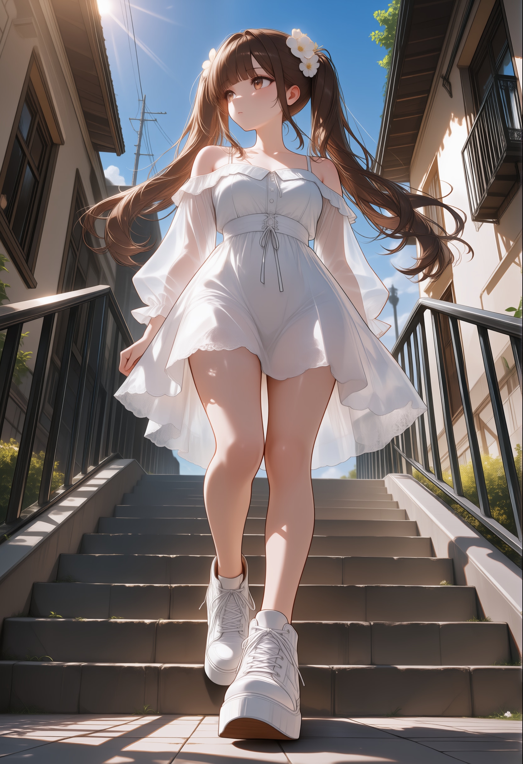 今日も暑そうだな