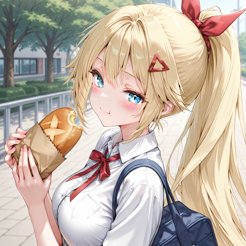 なに？どうせ遅刻だし