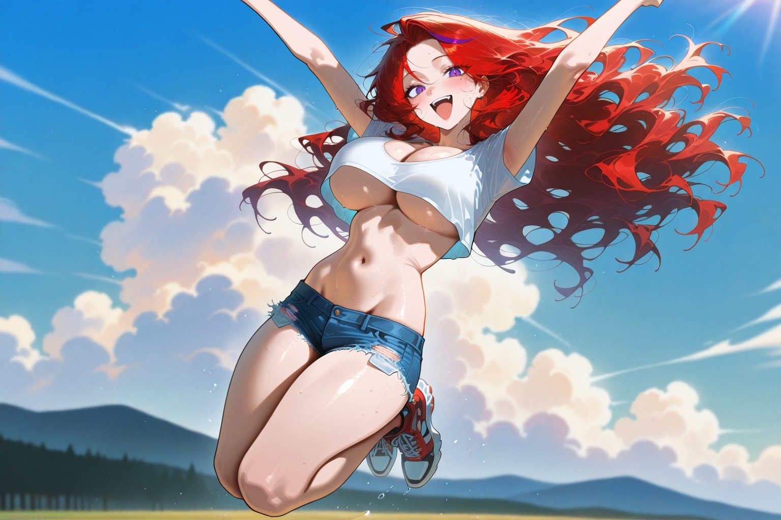 ぴょーん！！