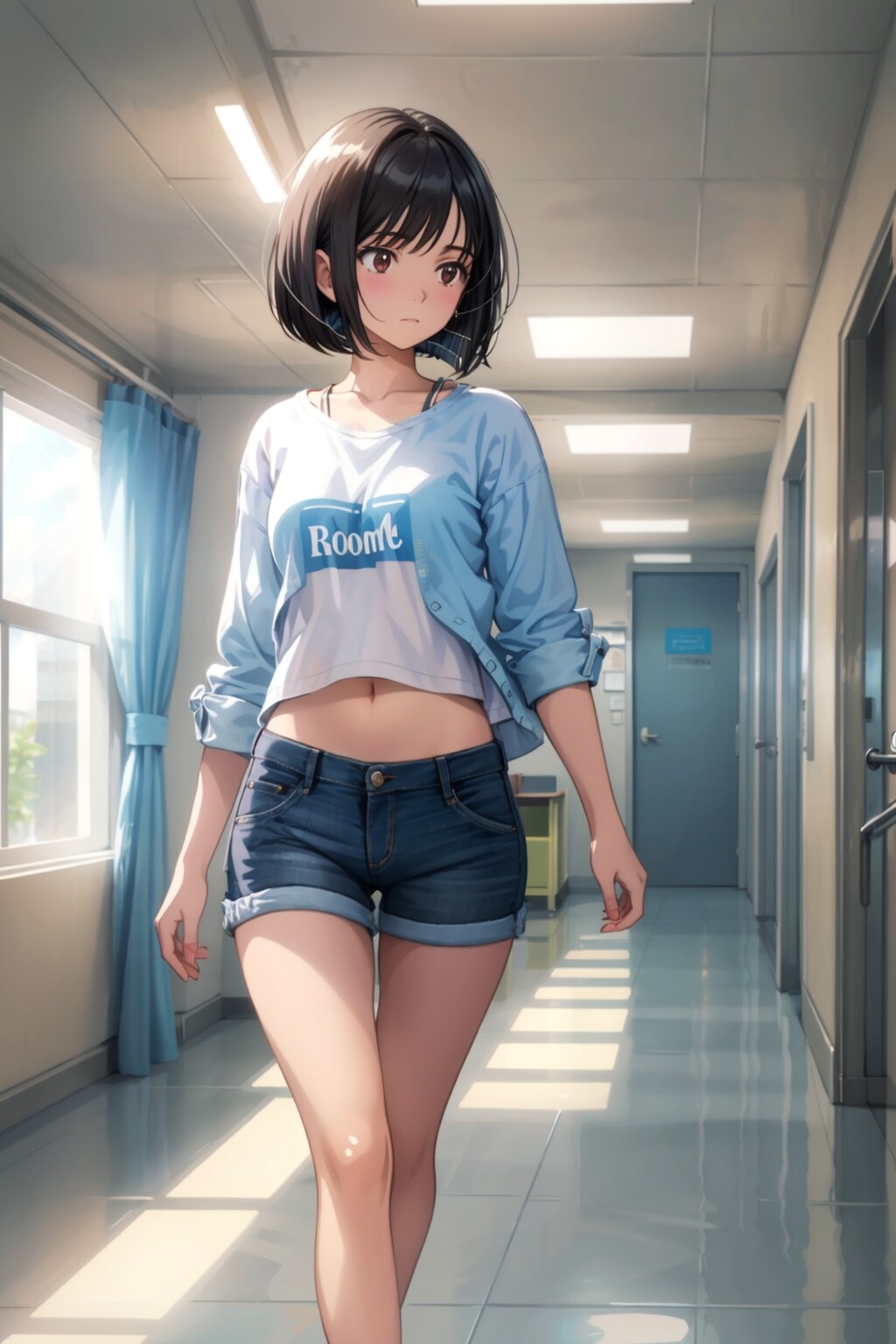病室どこかな