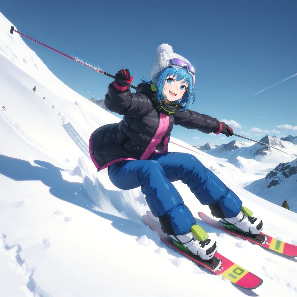スイスの雪山