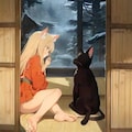 🐱未知との遭遇👧 3枚目