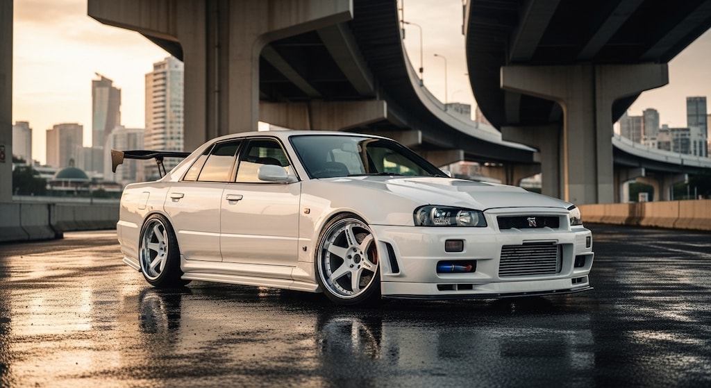 ロケットバニーR34セダン
