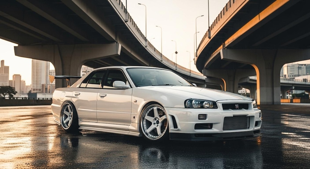 ロケットバニーR34セダン