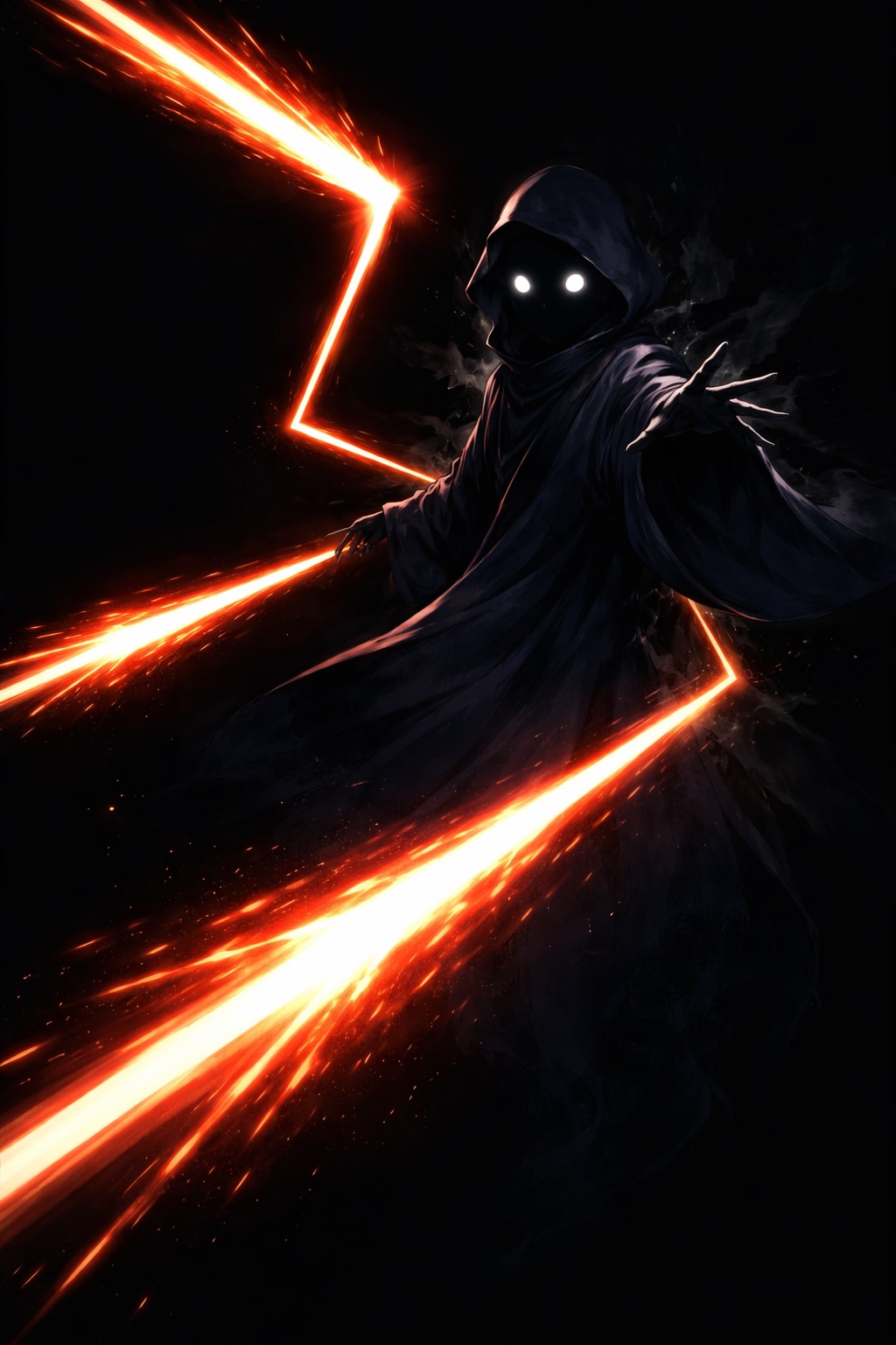 火遊びするクロ