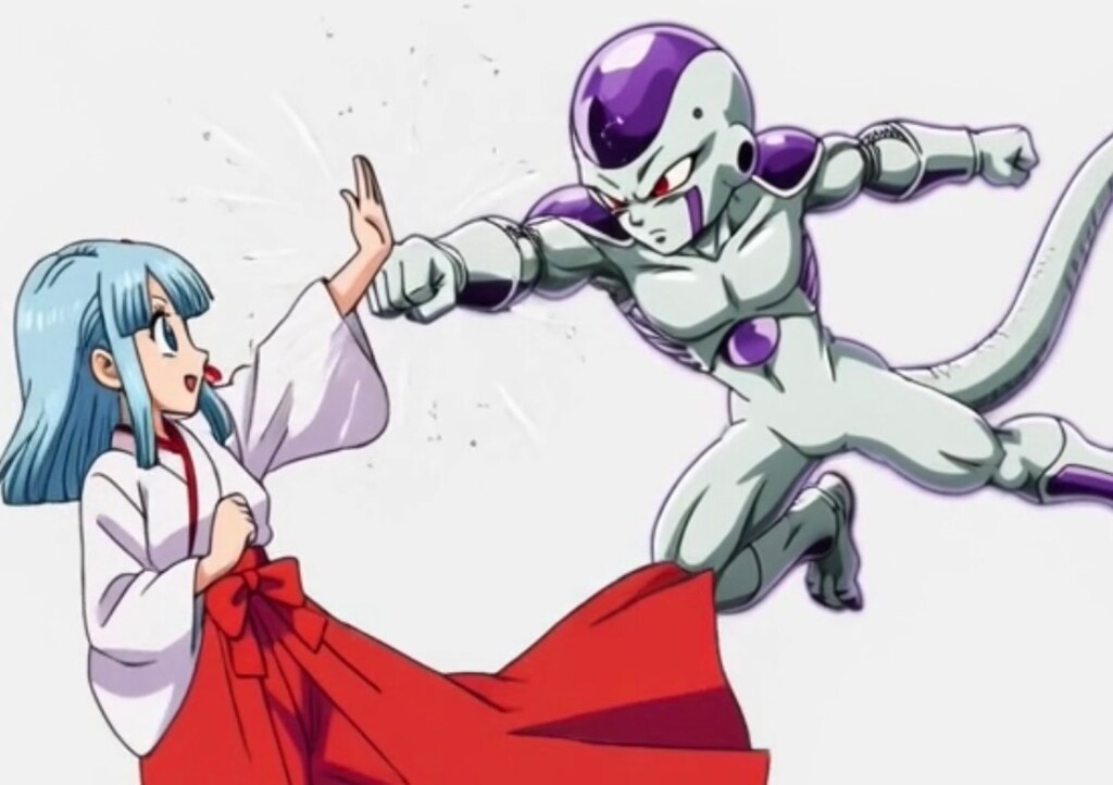 巫女vsフリーザ