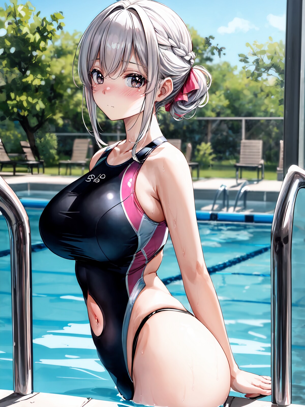 今日の水着枠