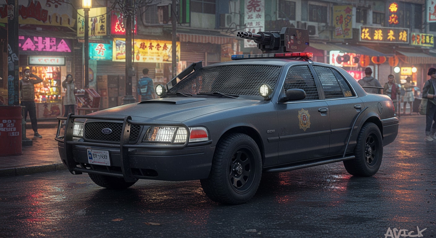 フォードクラウンビクトリア軍用車 | の人気AIイラスト・グラビア