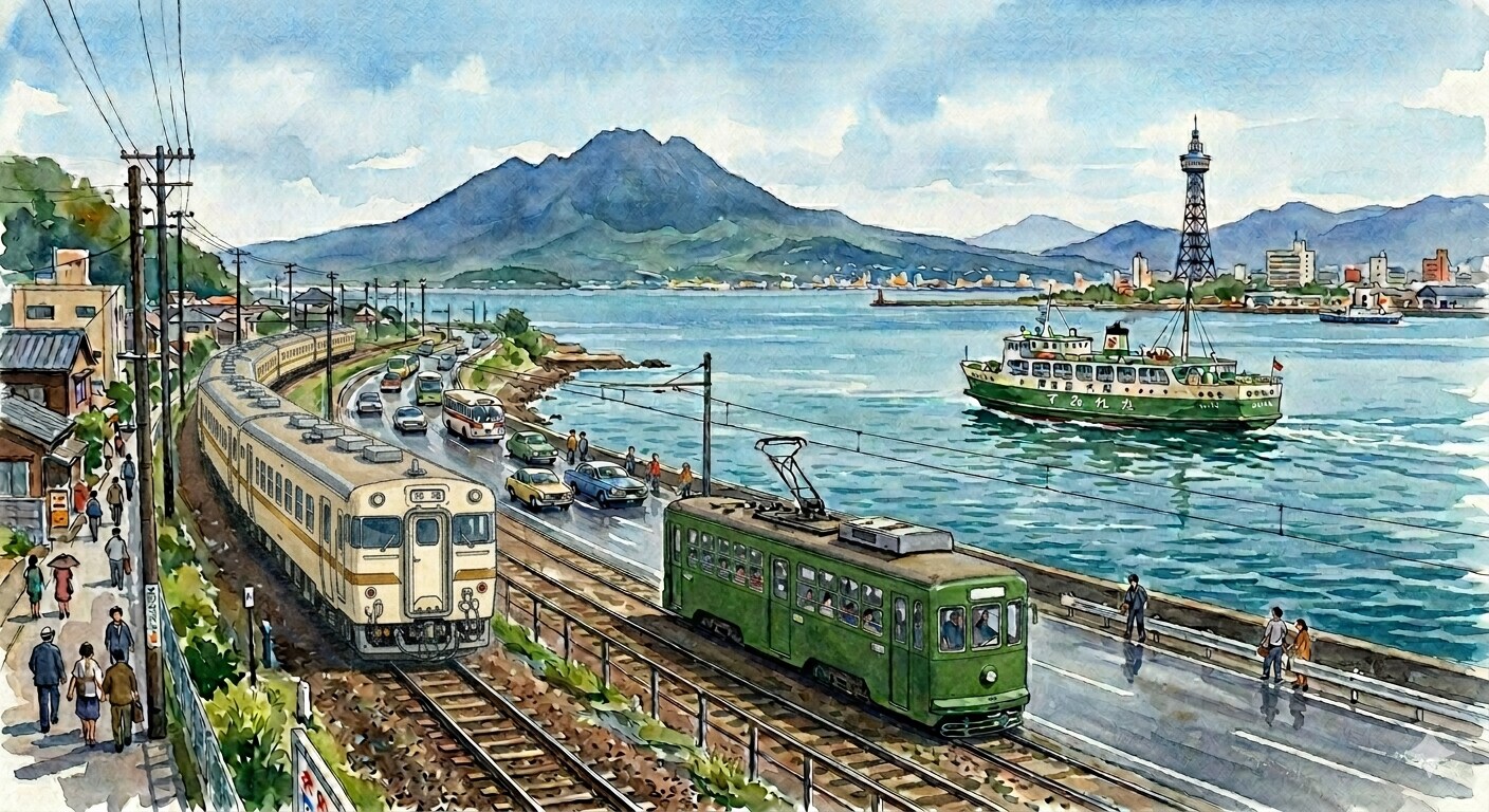 GIminiとのやりとり２（別府湾風景513） | の人気AIイラスト・グラビア