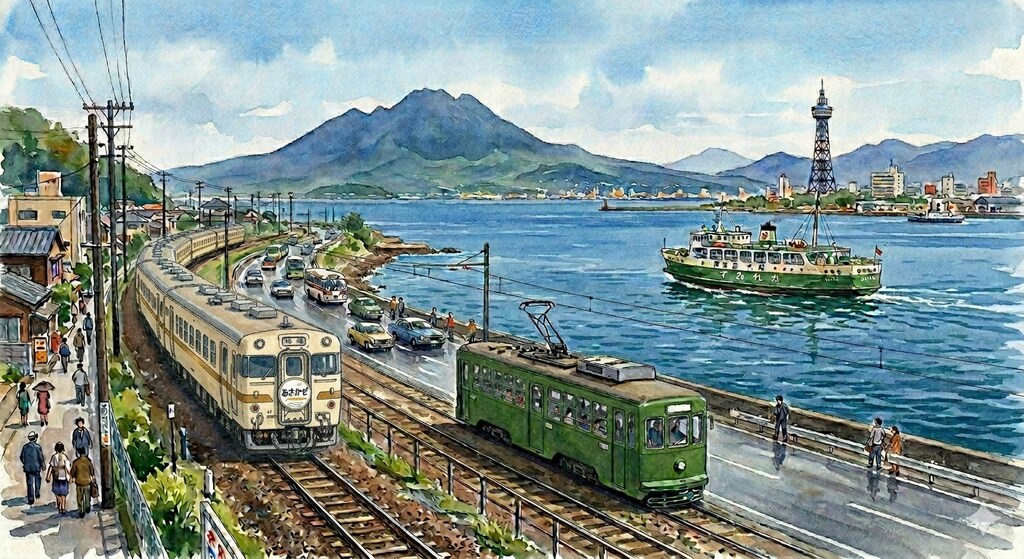 GIminiとのやりとり２（別府湾風景513）