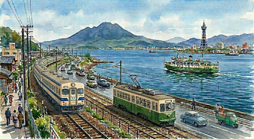 GIminiとのやりとり２（別府湾風景513）