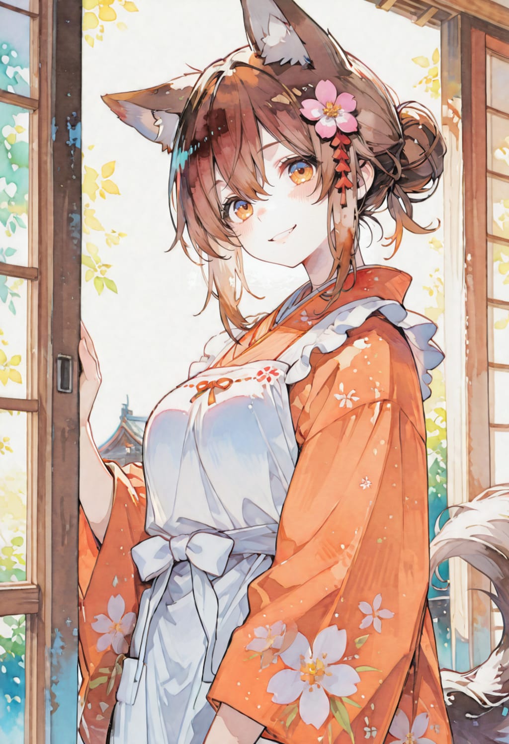 看板娘