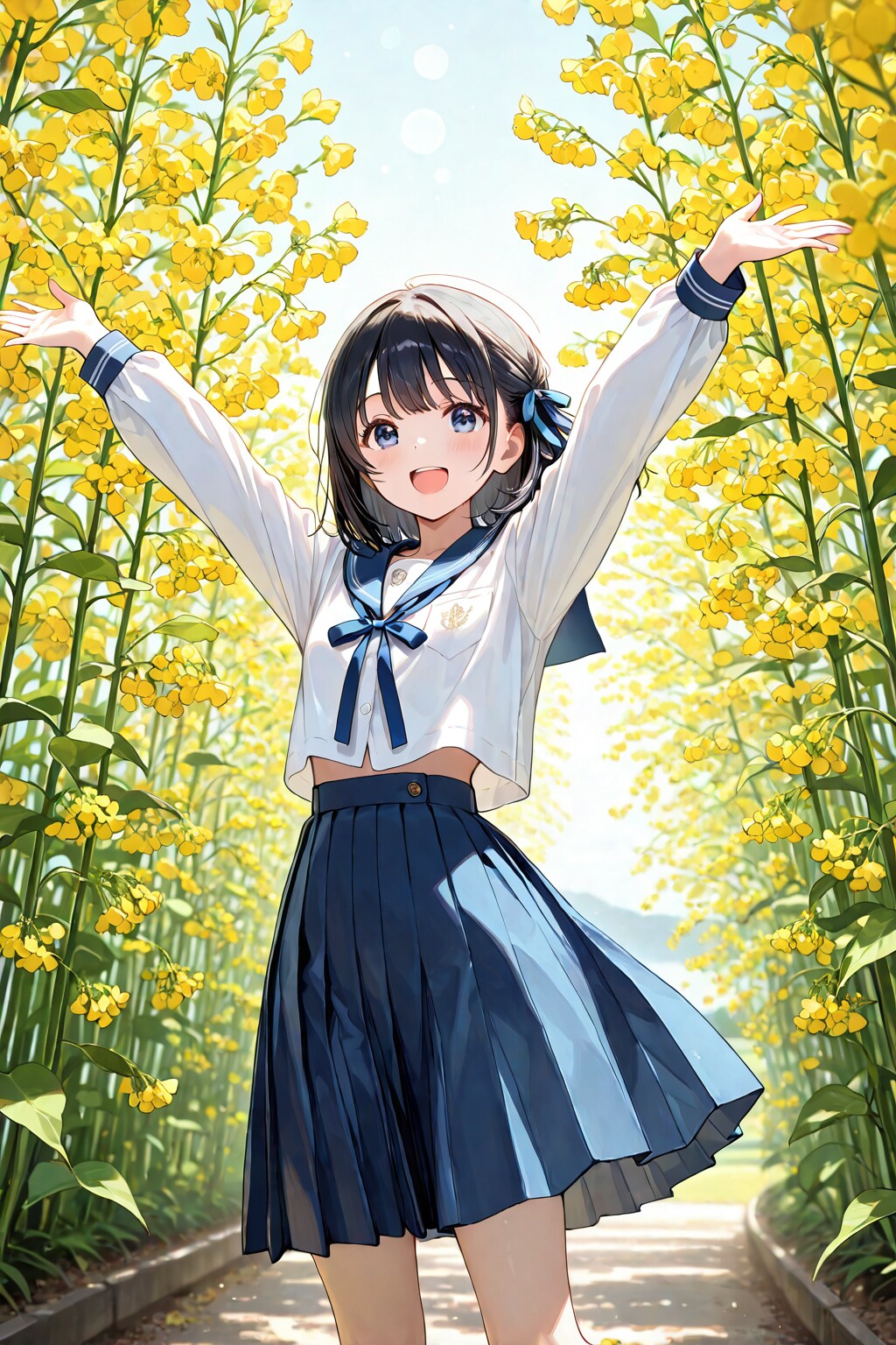 花畑 | の人気AIイラスト・グラビア