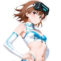 レースクイーン御坂と黒子のフギュアが元に佐天、初春、食蜂、妹を雑に生成追加２ 9枚目
