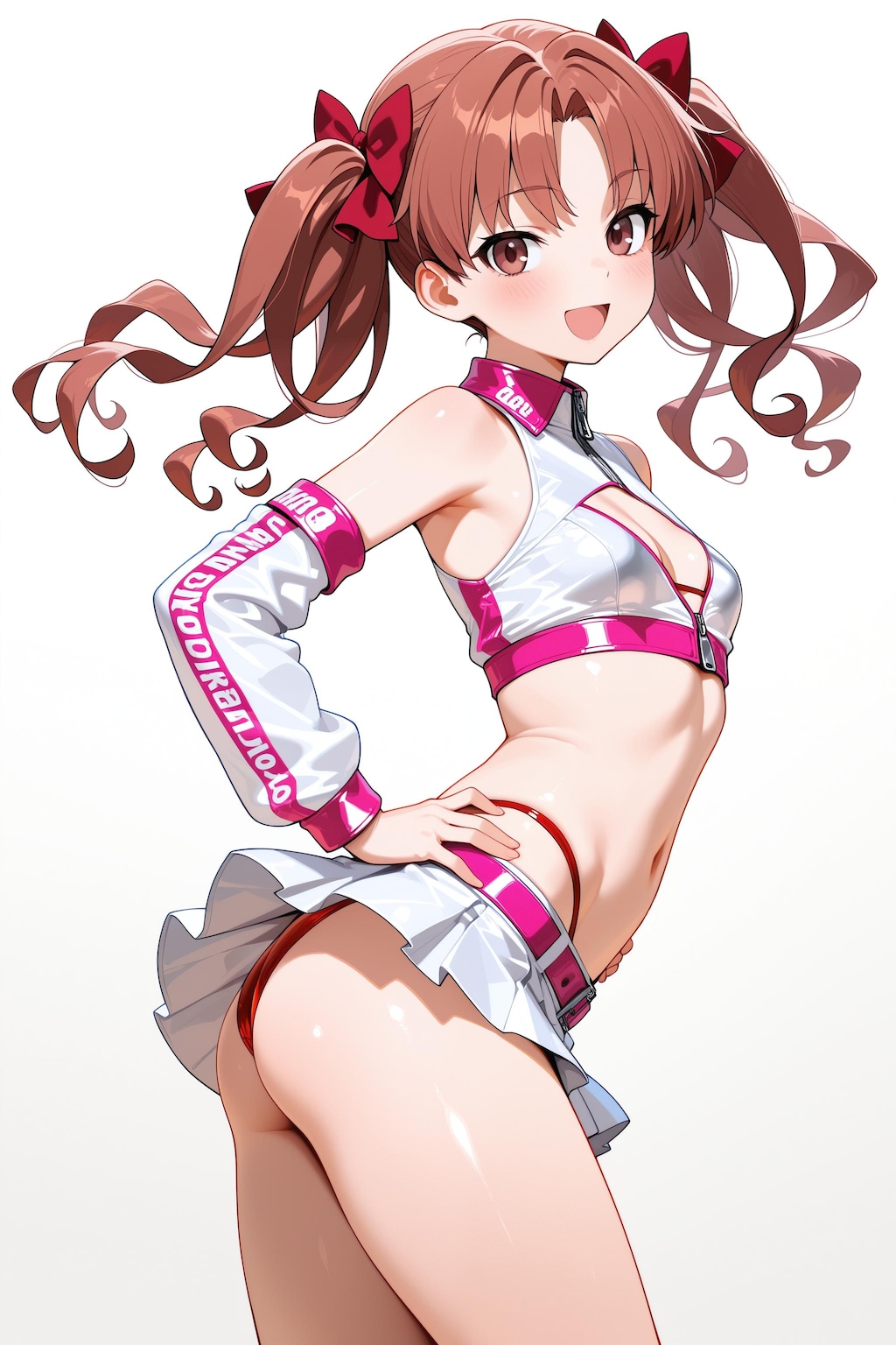 レースクイーン御坂と黒子のフギュアが元に佐天、初春、食蜂、妹を雑に生成追加２