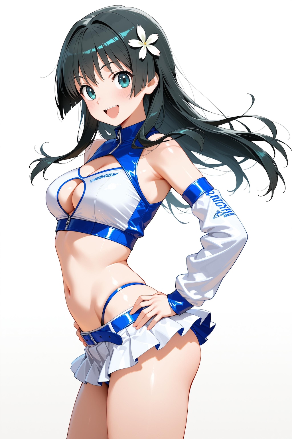 レースクイーン御坂と黒子のフギュアが元に佐天、初春、食蜂、妹を雑に生成追加２