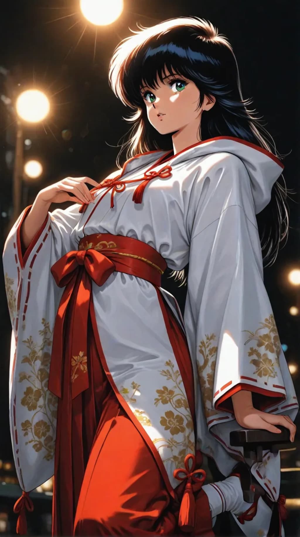 【鮎川まどか】ストレッチング巫女まどか