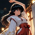 【鮎川まどか】ストレッチング巫女まどか 6枚目