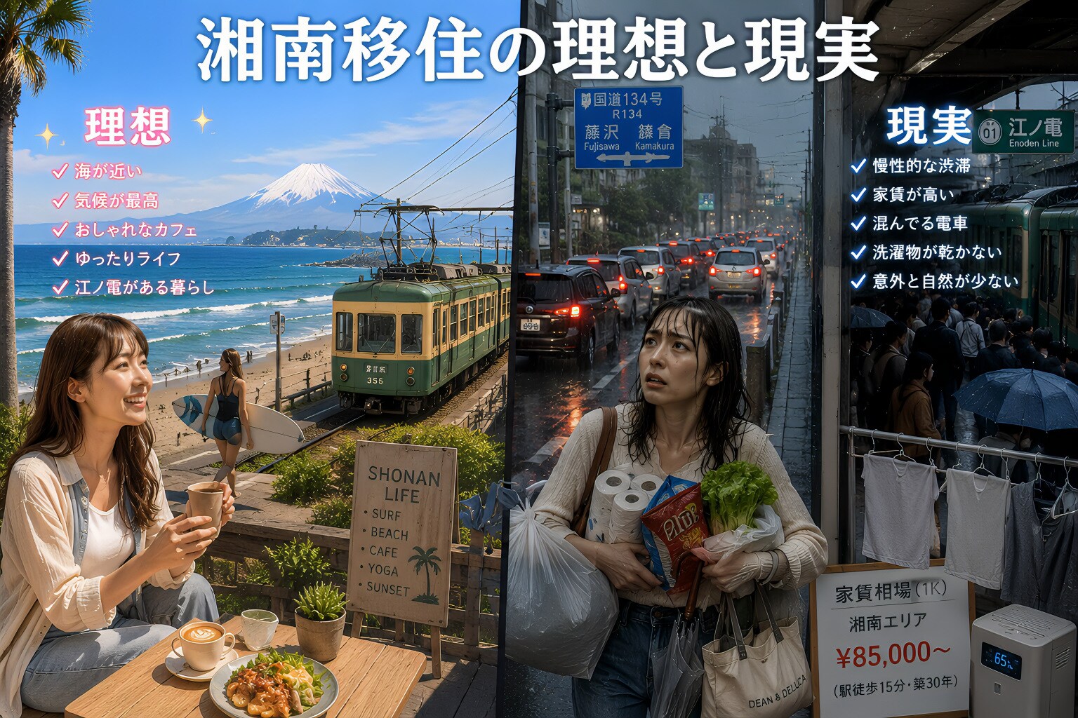 湘南の理想と現実
