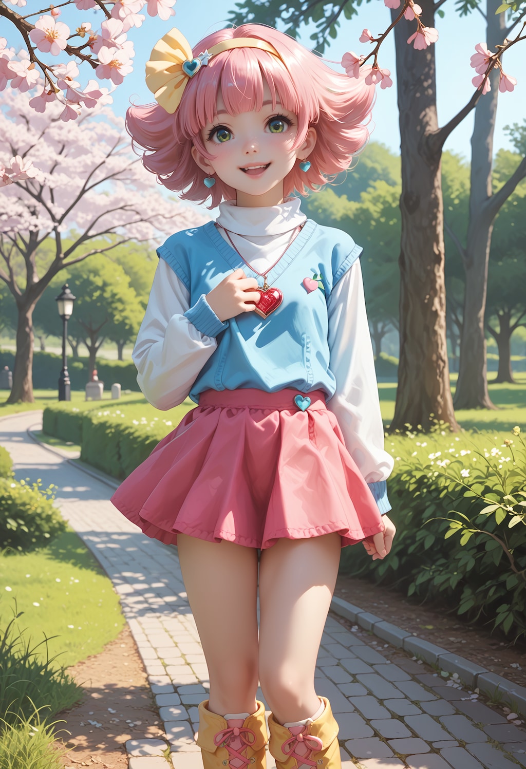 ラブラブミンキーモモ♪お願い聞いて～♬　魔法のプリンセス ミンキーモモ【model：waiSemireal_v30】