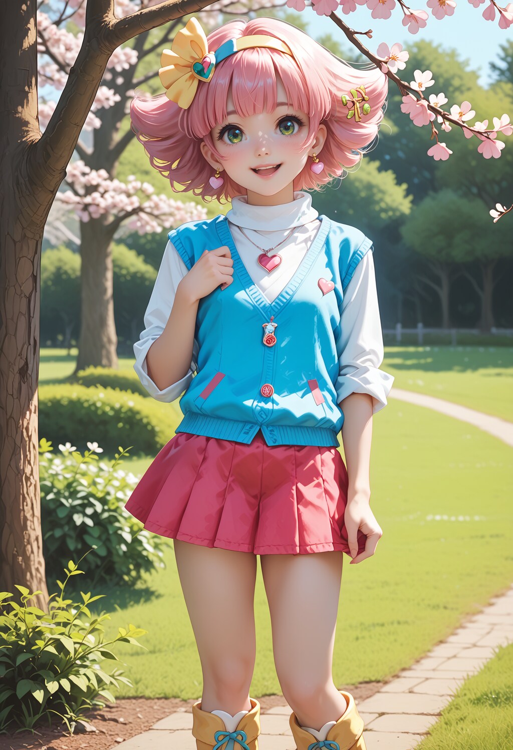 ラブラブミンキーモモ♪お願い聞いて～♬　魔法のプリンセス ミンキーモモ【model：waiSemireal_v30】