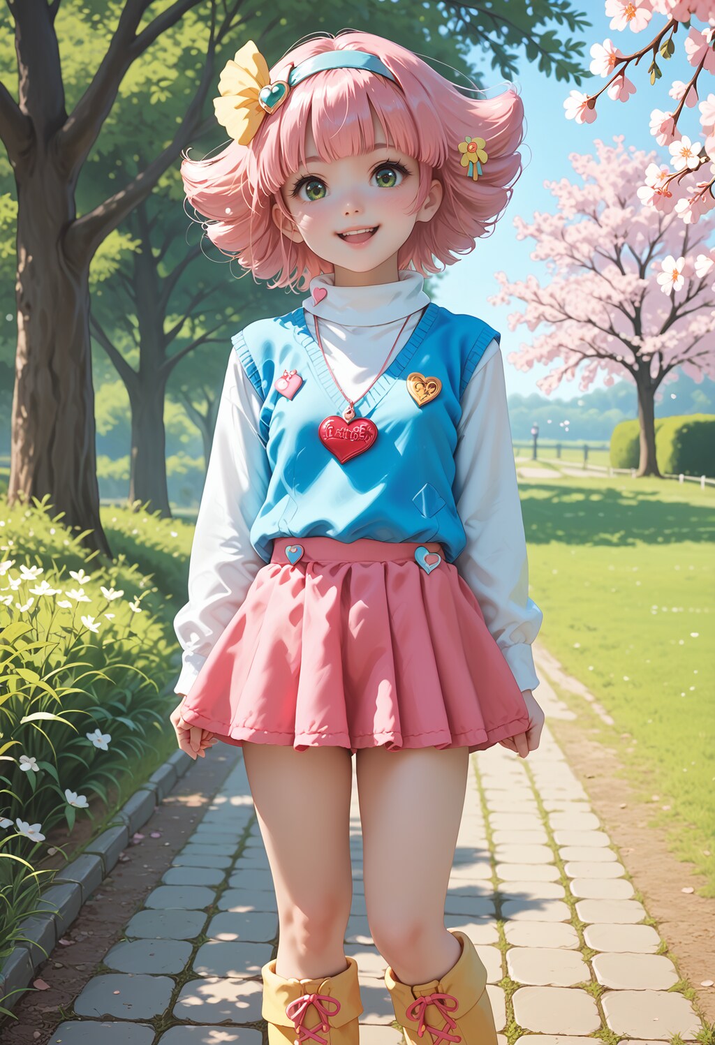 ラブラブミンキーモモ♪お願い聞いて～♬　魔法のプリンセス ミンキーモモ【model：waiSemireal_v30】