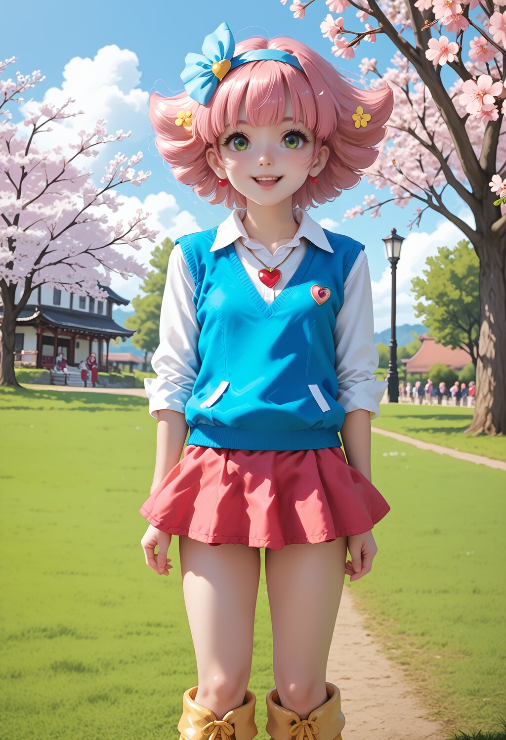 ラブラブミンキーモモ♪お願い聞いて～♬　魔法のプリンセス ミンキーモモ【model：waiSemireal_v30】