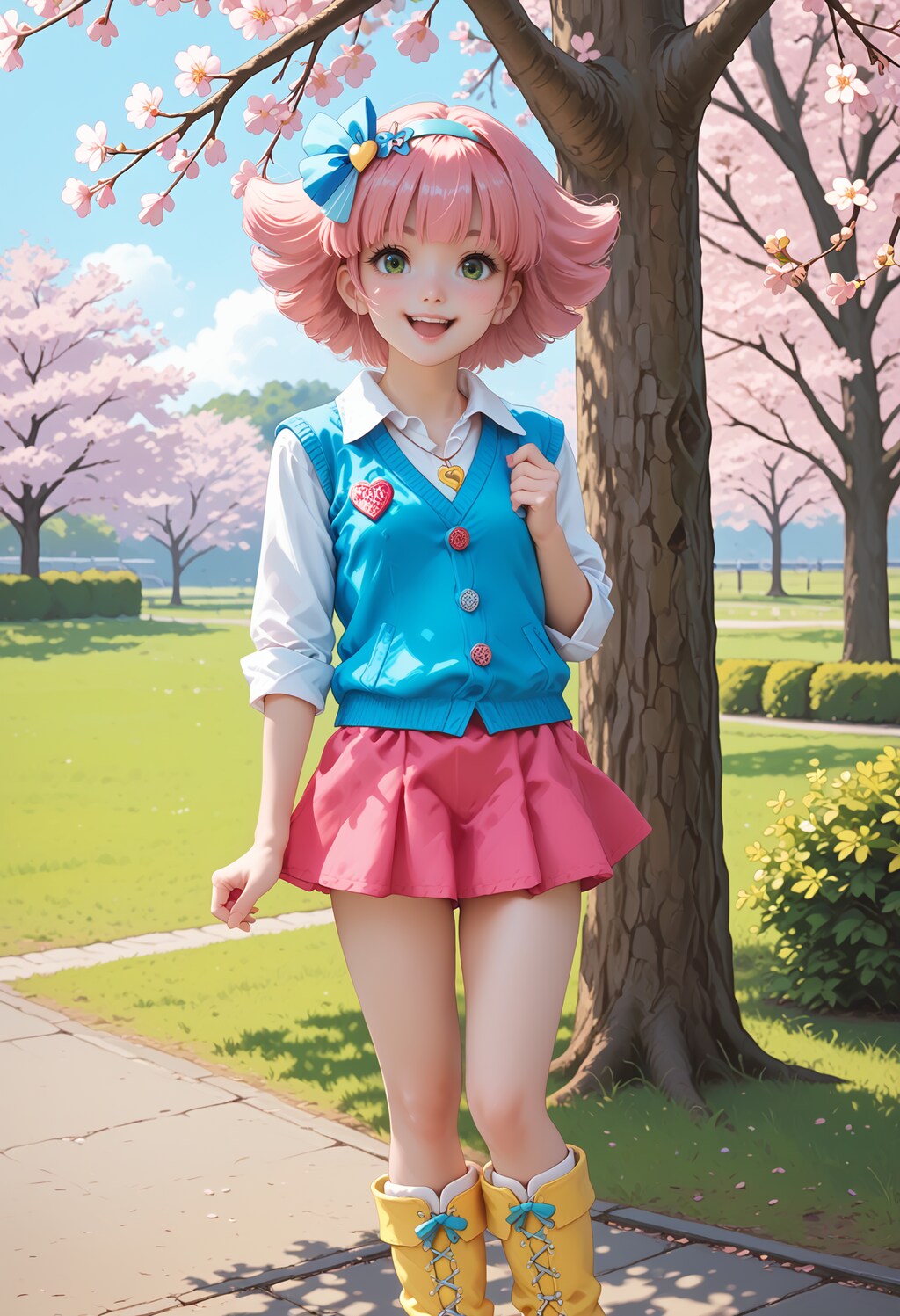 ラブラブミンキーモモ♪お願い聞いて～♬　魔法のプリンセス ミンキーモモ【model：waiSemireal_v30】