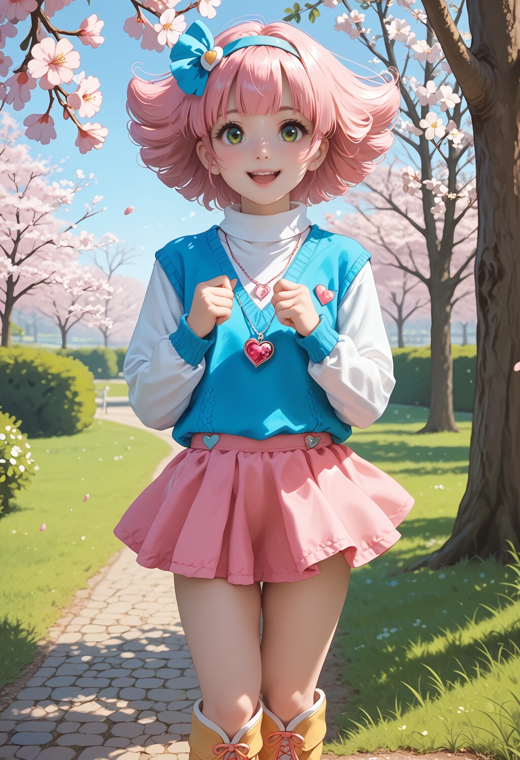 ラブラブミンキーモモ♪お願い聞いて～♬　魔法のプリンセス ミンキーモモ【model：waiSemireal_v30】