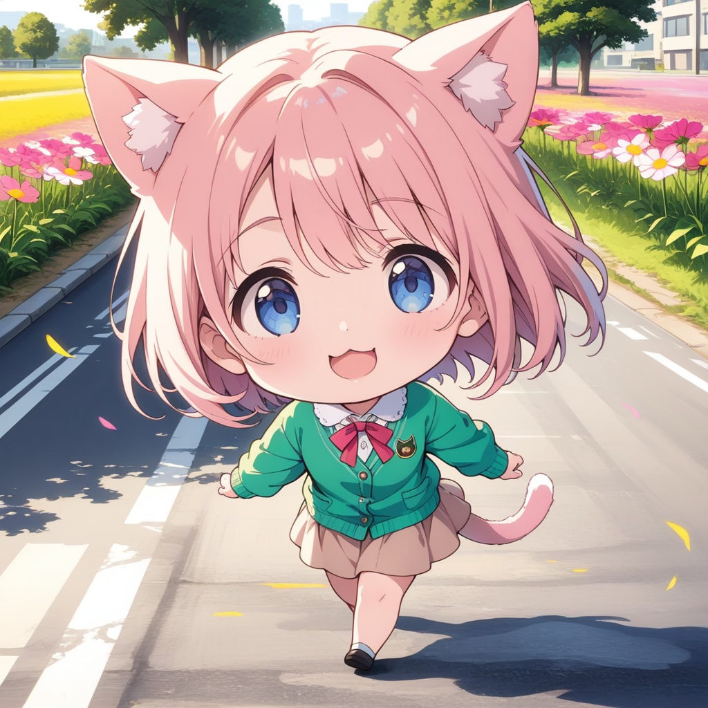 おはようにゃん | の人気AIイラスト・グラビア