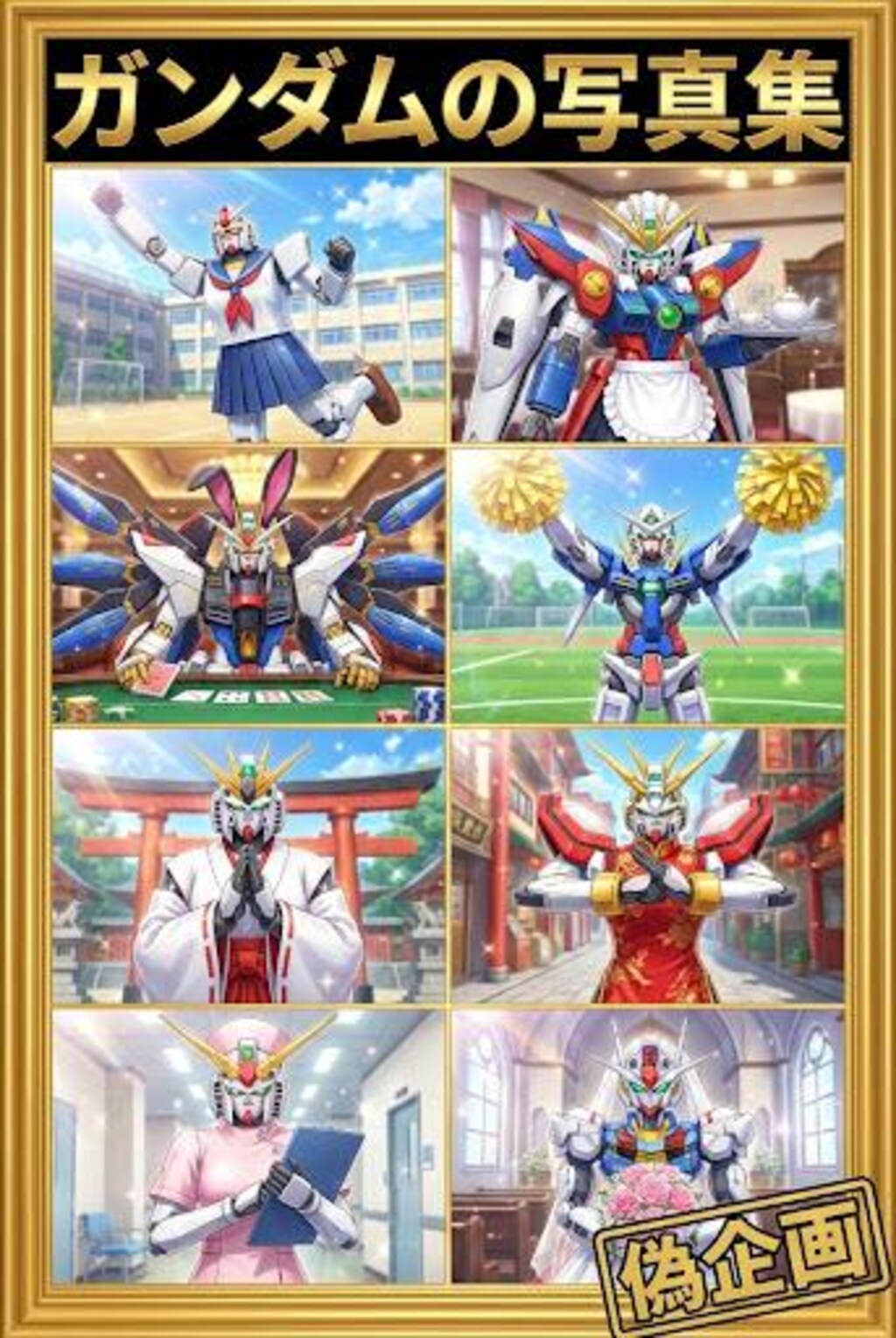 ガンダムの写真集