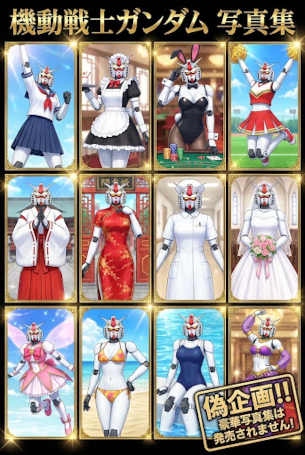 ガンダムの写真集